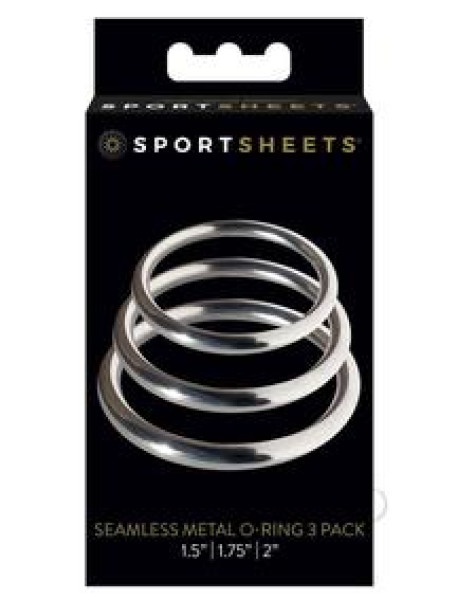 Metal O Ring 3/pk