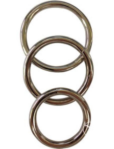Metal O Ring 3/pk