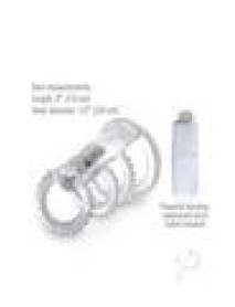 Fx Vibrating Cock Cage Clear (disc)