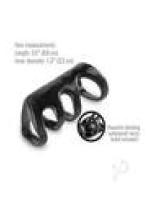 Fx Vibrating Power Cage Black