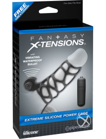 Fx Extreme Silicone Power Cage Black
