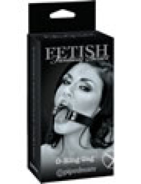 Ffle O-ring Gag Black