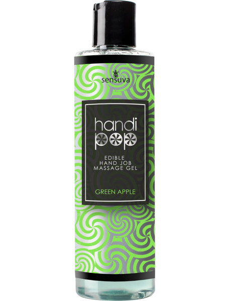Handipop Massage Gel Green Apple 4.2oz