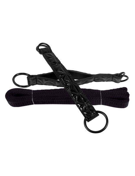 Sinful Bed Restraint Straps Black