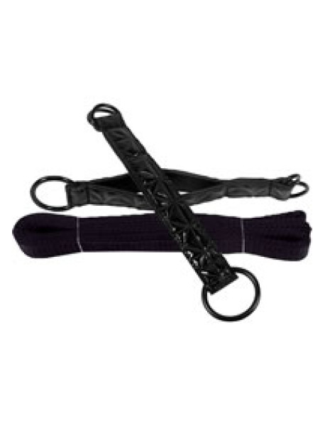Sinful Bed Restraint Straps Black