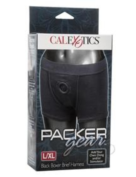 Packer Gear Black Boxer Harness L/xl