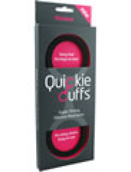 Quickie Cuffs Medium Black Quickie Cuffs Medium Black