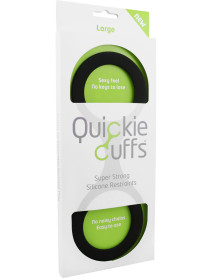 Quickie Cuffs Large Black