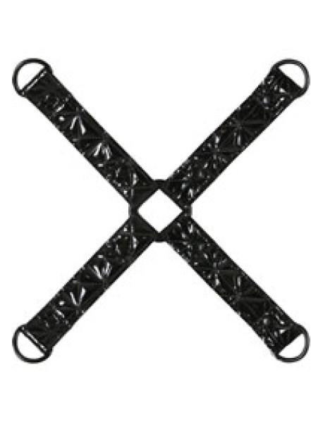 Sinful Bondage Hogtie Black