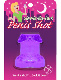 Glow In The Dark Penis Shot Purple