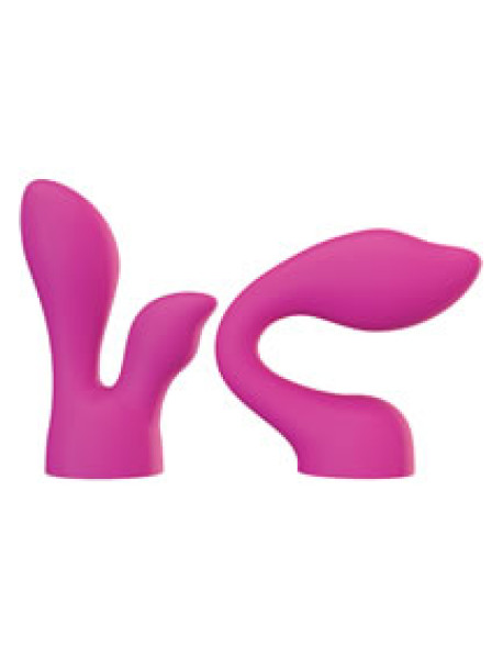 Palm Sensual Silicone Heads 2pk