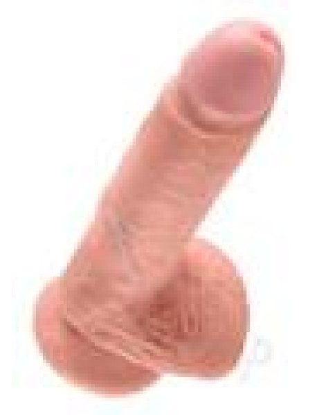 Kc 7 Cock W/balls Flesh Kc 7 Cock W/balls Flesh