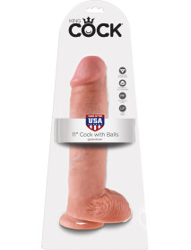 Kc 11 Cock W/balls Flesh