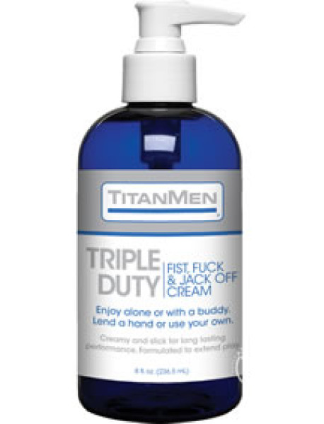Titanmen Triple Duty Jack Off Cream 8oz