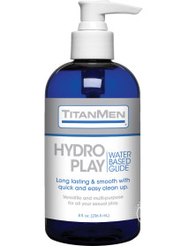 Titanmen Hydro Play Water Glide 8oz