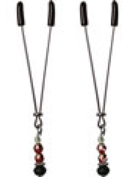 Sandm Ruby Black Nipple Clips