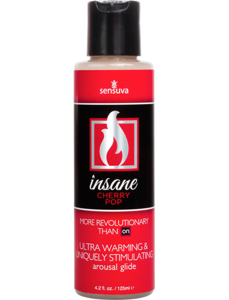 Insane Arousal Glide Cherry Pop 4oz