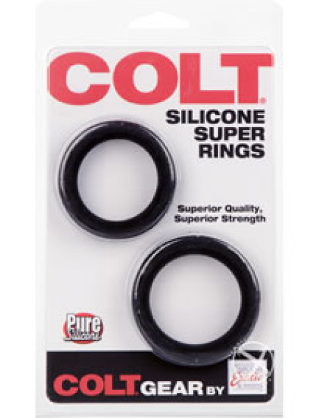 Colt Silicone Super Rings Black Colt Silicone Super Rings Black