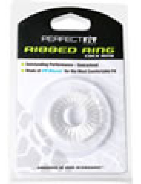 Ribbed Ring Clear