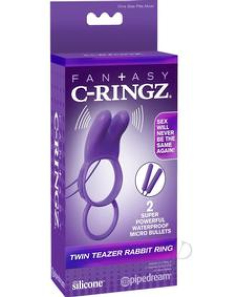 Fcr Twin Teazer Rabbit Ring Pur(spec)