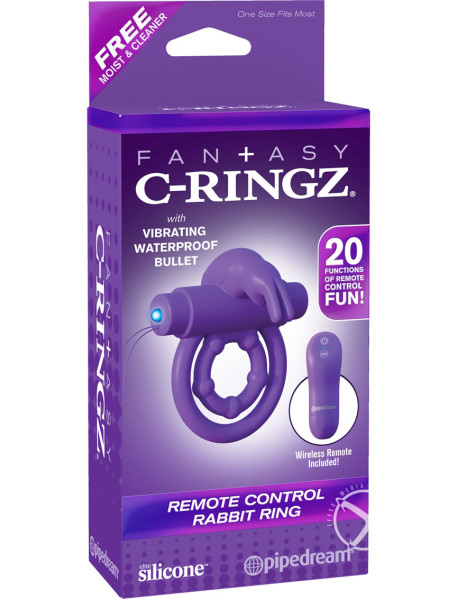 Fcr Remote Control Rabbit Ring Purple