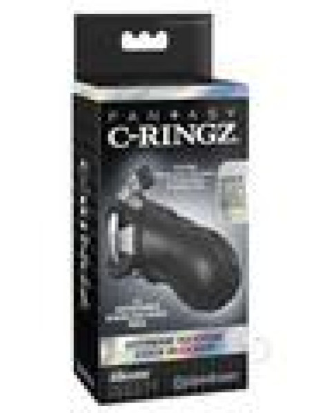 Fcr Extreme Silicone Cock Blocker Black