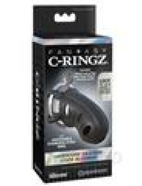 Fcr Hardcore Silicone Cock Block Black