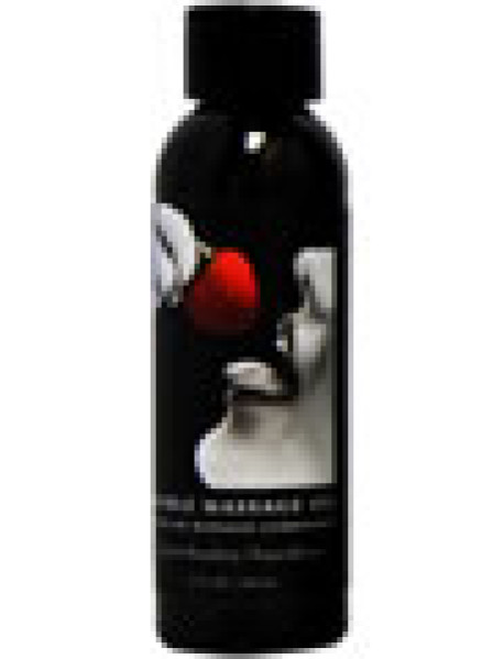 Edible Massage Oil Strawberry 2oz