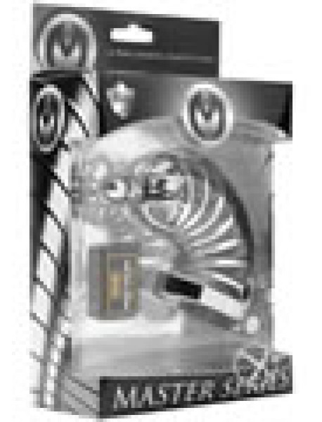 Ms Asylum 6 Ring Locking Chastity Cage