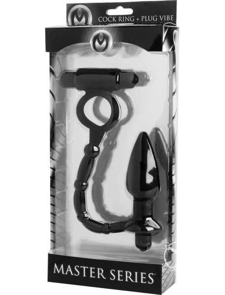 Ms Viaticus Cockring and Anal Plug Vibe