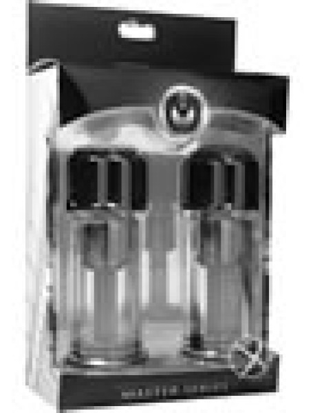 Ms Max Powerful Twist Nipple Suckers Blk