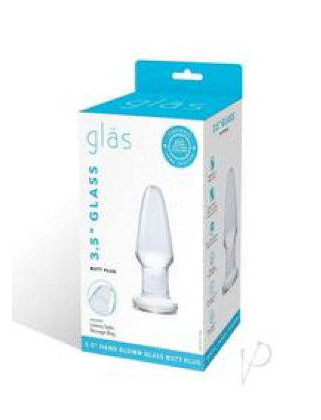 Glass Butt Plug 3.5