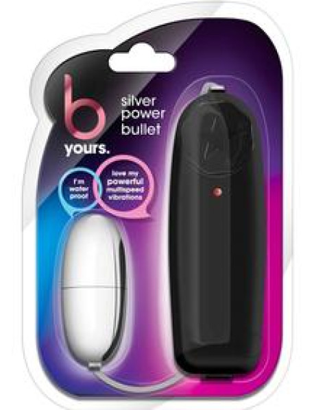 B Yours Silver Power Bullet Black