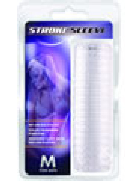 M For Men Stroke Sleeve Clear