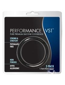 Performance Ring Vs1 Med Silicone Blk
