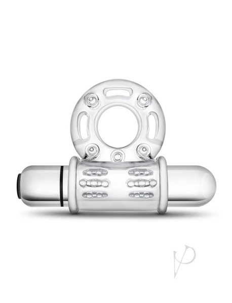 Stay Hard 10x Vibrating Bull Ring Clear