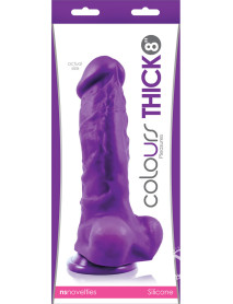 Colours Pleasures Dong Thick 8 Purple