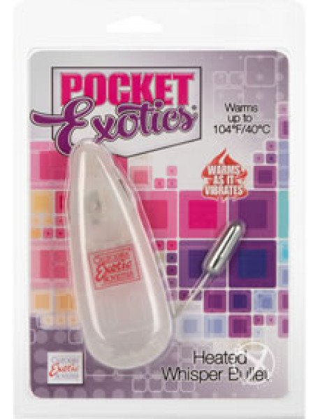 Pocket Exotics Heated Whisper Bullet Pocket Exotics Heated Whisper Bullet