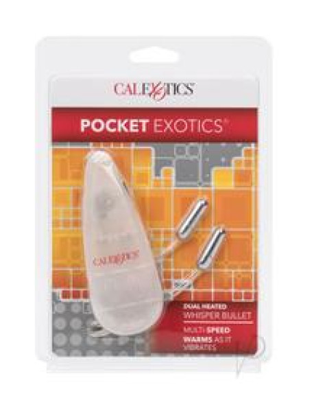 Pocket Exotic Dual Heated Whisper Bullet