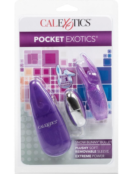 Pocket Exotics Snow Bunny Bullet Purple