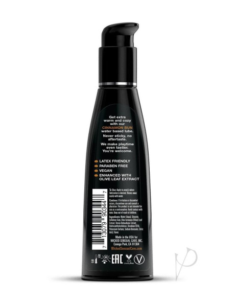 Wicked Aqua Cinnamon Bun Lube 4oz