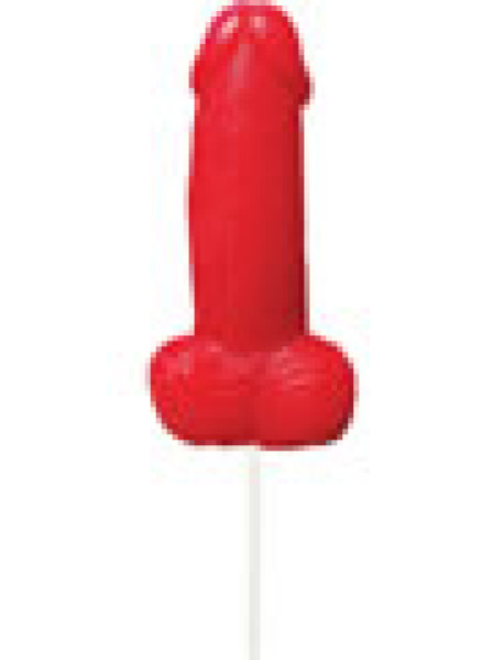 Jumbo Gummy Cock Pop Strawberry