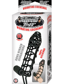 Mack Tuff Vibrating Cockcage Black