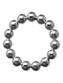 Ms Meridian Steel Beaded Cockring 1.75