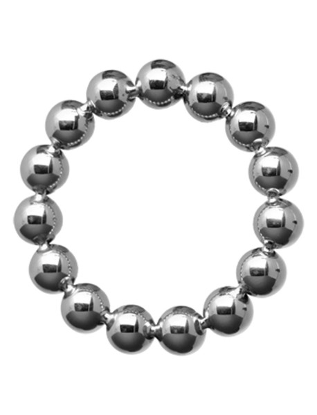 Ms Meridian Steel Beaded Cockring 1.75