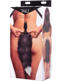 Tailz Grey Fox Tail Anal Plug