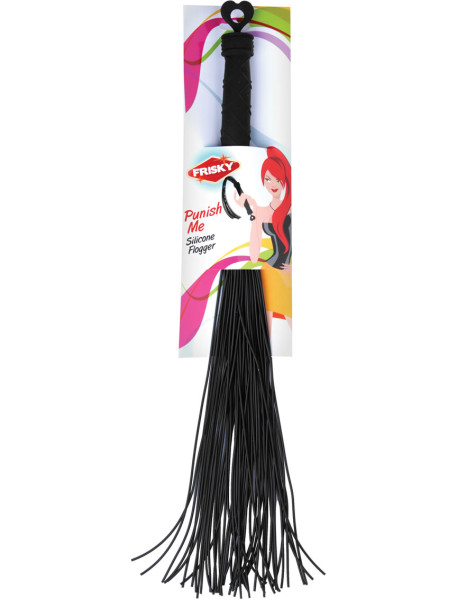 Frisky Punish Me Silicone Flogger