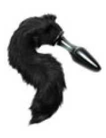 Tailz Midnight Fox Glass Tail Anal