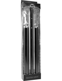 Ms Blck Steel Adjtble Spreader Bar