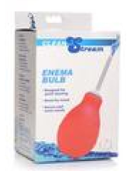 Cleanstream Enema Bulb Red